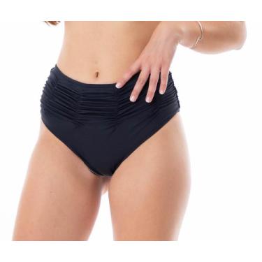 Imagem de Biquíni Calcinha Cintura Alta Drapeada Veste Plus Size - SolExpress, P