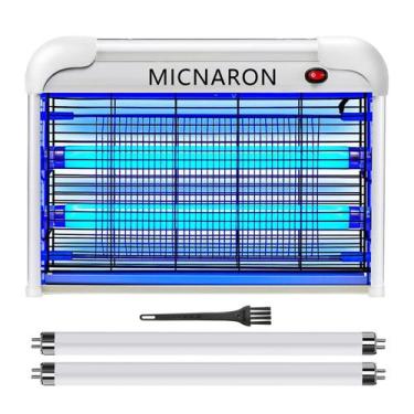 Imagem de Armadilha Elétrica para Insetos Micnaron 2800V 20W com Luz Azul