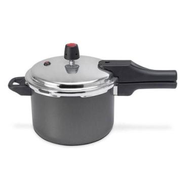 Imagem de Panela Pressão Indução Grafite 20 Cm 4,5 L Antiaderente - MULTIFLON