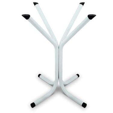 Imagem de Base de Mesa de Jantar Veneza para Tampos até 80cm - Genus - VI, Branc