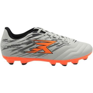 Imagem de Chuteira de Campo OXN Express Fit 4 Masculina, Cinza, 40