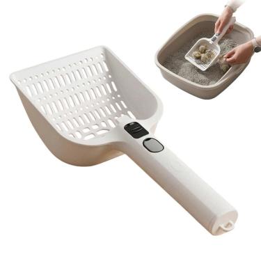 Imagem de Coletor de Fezes para Gatos Economia Solar BSL3912 Anti Odor Desodorizante Branco 1 Unidade