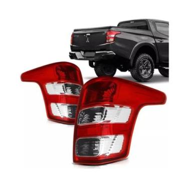 Imagem de Lanterna Traseira Triton 2021 2022 2023 Sem Led - Cn, Lado Esquerdo - 
