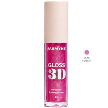 Imagem de Gloss Labial 3D Jasmyne Ultra Brilho 4ml Ref.: J0133, Lilás Estelar