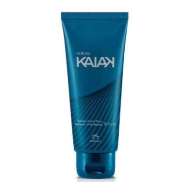 Imagem de Natura Creme 2 em 1 Para Barbear e Pós Barba Kaiak Tradicional 100ml M