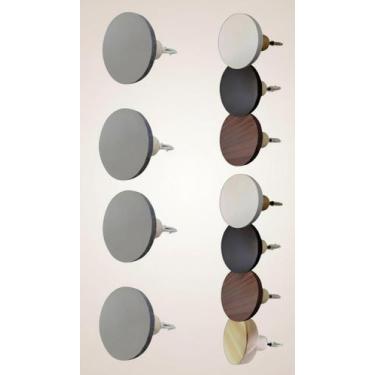 Imagem de Kit 3 Ganchos Parede Bola MDF Suporte 5kg - Congratulations Store