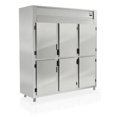 Imagem de Refrigerador 6 Portas GREP6P Inox GELOPAR 220v, 220V