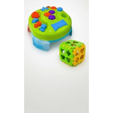 Imagem de Kit 2 Brinquedos Educativos Infantil Mesa Didática Cubo - Congratulati