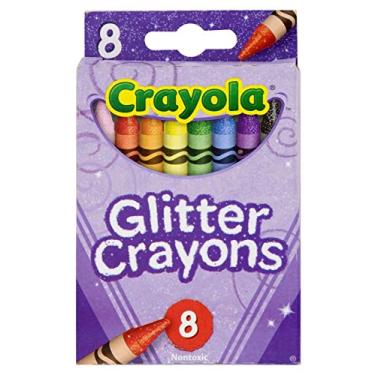 Imagem de Crayola Glitter Crayons 8 Count