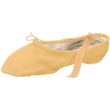 Imagem de Bloch Sapatilha de balé feminina Dance com sola dividida, Areia leve, 6.5