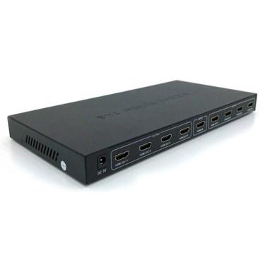 Imagem de Splitter Hdmi 1 X 8 Portas Dex Hs-81 Preto
