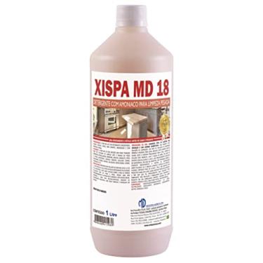 Imagem de XISPA MD 18 - LIMPA PISO DESENGORDURANTE DETERGENTE COM AMONIACO LIMPEZA PESADA - MD - 1 LITRO