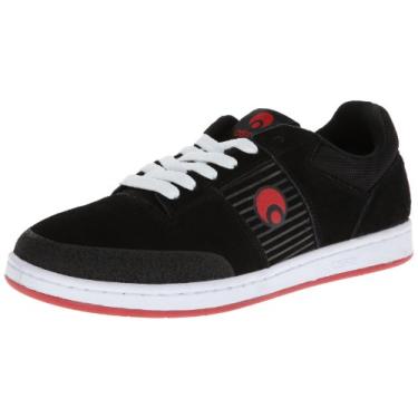 Imagem de Osiris Tênis de skate masculino Sleak, Preto/vermelho/branco., 10
