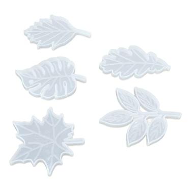 Imagem de Molde de silicone para porta-copos, design de folha de molde para porta-copos de silicone, porta-copos para artesanato para bricolage