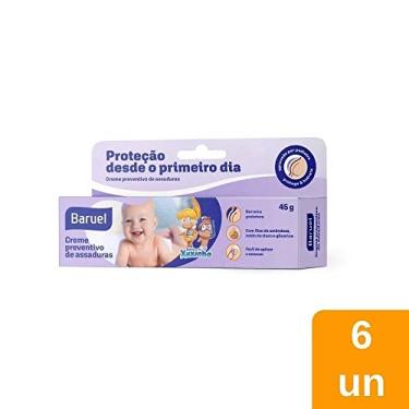 Imagem de Creme Preventivo para Assadura Turma da Xuxinha 45g - Embalagem com 6 unidades