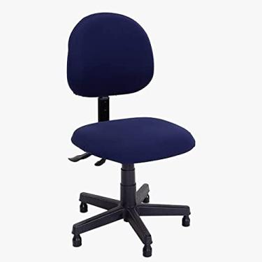 Imagem de Capa Para Cadeira de Escritório Malha Gel - Azul Marinho