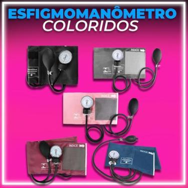 Imagem de Esfigmomanômetro Premium Adulto - Coloridos - Gtech