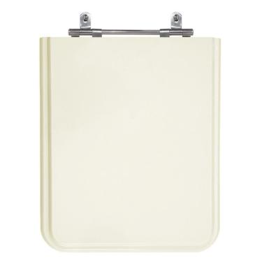 Imagem de Assento Sanitário Square Biscuit Bege Tampa Para Vaso Incepa