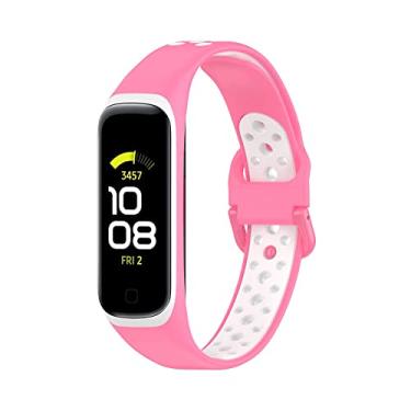 Imagem de Pulseira De Silicone Esportiva marca 123smart compativel com Galaxy Fit2 Fit 2 R220 SM-R220