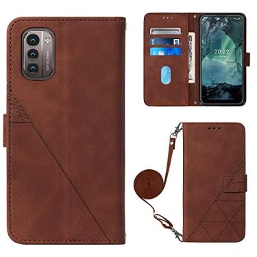 Imagem de For Nokia G21/G11 Crossbody 3D Embossed Flip Leather Phone Case