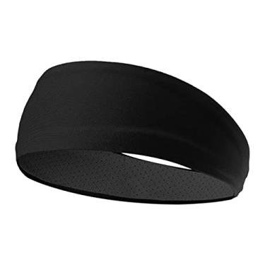 Imagem de Tingpai Esporte Headband Sweatband Fa a de elo Headwear der pante Fa a de elo elástico Headband atlético