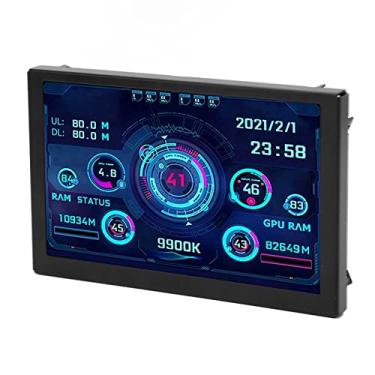 Imagem de Kufoo 5in IPS Computer Temp Monitor, Mini Tela USB para Aida64, Display de Painel de Sensores para Win e Linux