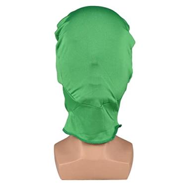 Imagem de LAURAG Máscara Chroma Key Verde Capuz Chromakey Efeitos Invisíveis Fundo Chroma Keying Máscara Verde para Fotografia Tela Verde Foto Vídeo