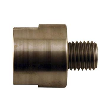 Imagem de PSI Woodworking LA11418 Adaptador de eixo de cabeça de torno 3,8 cm x 8 tpi para 2,5 cm x 8 tpi