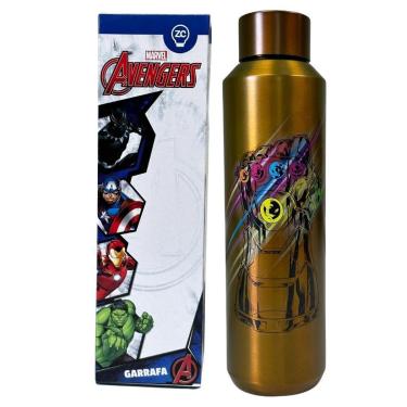 Imagem de Garrafa Térmica THANOS MARVEL MANOPLA INFINITO Zona Criativa-Unissex