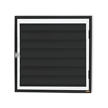 Imagem de Abrigo D'água/gásplus 1 Folha com Ventilação 60x60cm Brimak Mix Preto