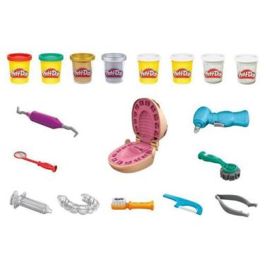 Imagem de Conjunto Play-Doh - Brincando De Dentista Novo Hasbro - Play Doh