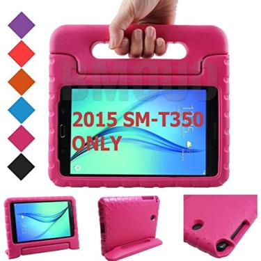 Imagem de Capa Infantil Maleta Compatível Para Samsung Galaxy Tab A 8.0'' P350 P355 T350 T355 2015 ROSA. EVA, Emborrachada, Leve