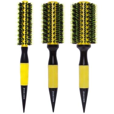 Imagem de 3UN Escova Thermal Ceramica Yellow 35/57/70MM Marco Boni