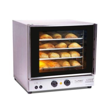 Imagem de Forno Convector Elétrico Turbo 4 Esteiras FETP4A Aço Inox Titã