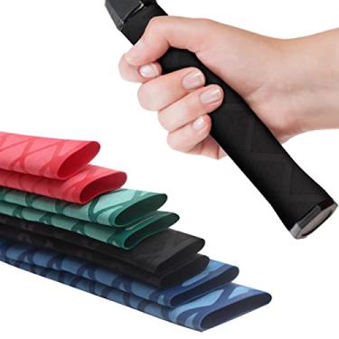 Imagem de GLL Tubo termorretrátil, 3,2 pés, diâmetro de 40 mm, para alça de remo, pá de caiaque, cabo de madeira de martelo, vara de pesca, bambu, alça de raquete, mastro de veleiro, isolamento de tubo de metal antiderrapante à prova d'água