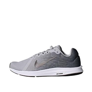 Imagem de Nike Downshifter 8 Extra Wide (4E) Tênis de corrida masculino, Cinza lobo/cinza escuro metálico/cinza frio, 14