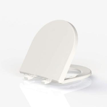 Imagem de Assento Sanitário em Resina Termofixa para as Louças Riviera Smart Soft Close Tupan Cinza