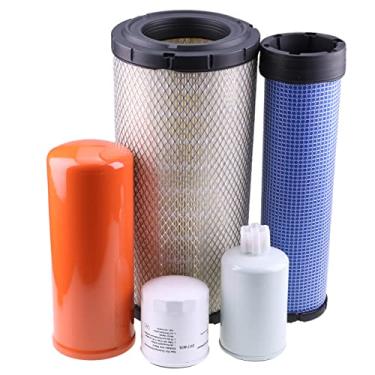 Imagem de Solarhome Kit de filtro 132023 132024 l99453 l99967 74830 compatível com GEHL 5635SXT Series II Skid Steer com motor Deutz BF4M1011F.