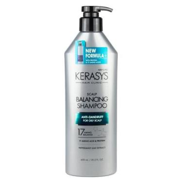Imagem de Kerasys Scalp Balancing Shampoo 600ml (Para Couro Cabeludo Oleoso E Po