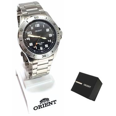 Imagem de Relógio Orient Masculino Analógico Prateado MBSS1155A P2SX