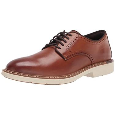 Imagem de Cole Haan Sapato social masculino The Go-to Oxford Plain Toe - Cinza, Bronze britânico, 11