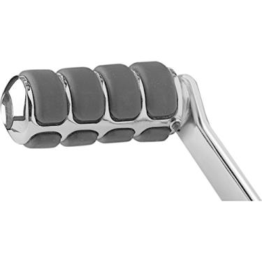 Imagem de Kuryakyn 8851 Motorcycle Foot Control: Round Shift Peg Cover for Kawasaki, Suzuki, Yamaha Motorcycles, Chrome, Pack of 1
