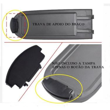 Imagem de Trava de Apoio do Descanso Braço Tampa para Vw Golf Bora Passat Beetle