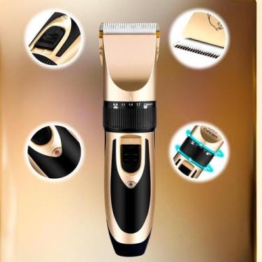 Imagem de Maquina Silenciosa Tosa Pelo Cachorro Cão Grande Pequeno - Desert Ecom