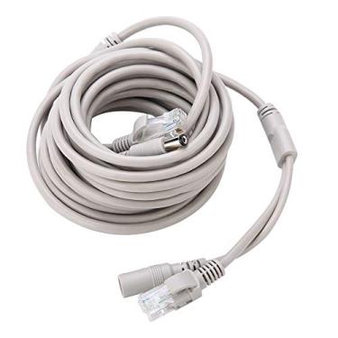 Imagem de NOENNULL 5M 10M 15M 20M RJ45 DC Ethernet CCTV Cabo para Câmeras IP NVR 10Mbps100Mbps (5M)