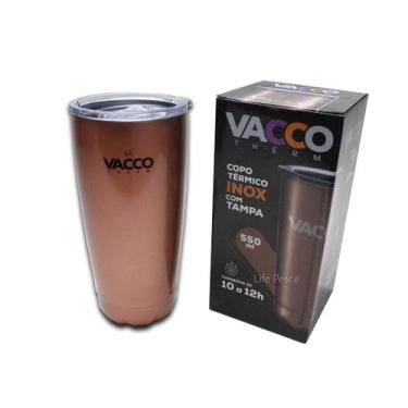 Imagem de Copo Térmico Vacco Therm 550ml Inox Com Tampa