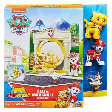 Imagem de Patrulha Canina - Kit de Salvamento Cat Pack Leo e Marshall - Sunny Br