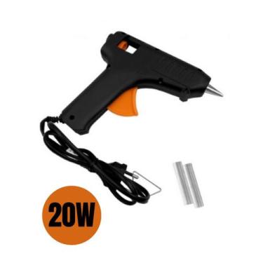 Imagem de Pistola Cola Quente Termostática 2 Mini Bastão Refil 20W Bivolt Bico F