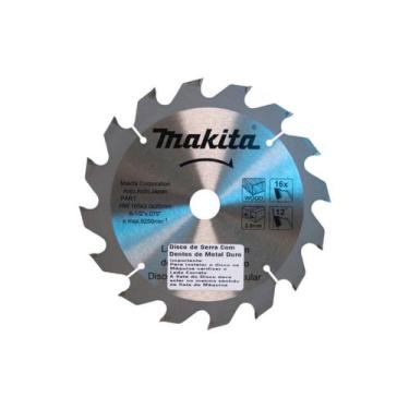 Imagem de Lâmina Circular Disco de Serra Makita 7-1/4 X 20mm 24 Dentes Atb D-513