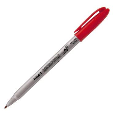 Imagem de Marcador Permanente Cd/DVD 2.0Mm Vermelho 12 Unidades Pilot